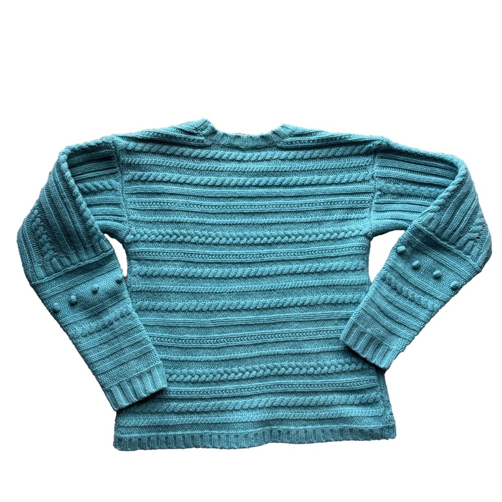 Sundance Cableknit Crewneck Wool Sweater | XS - Picture 2 of 7